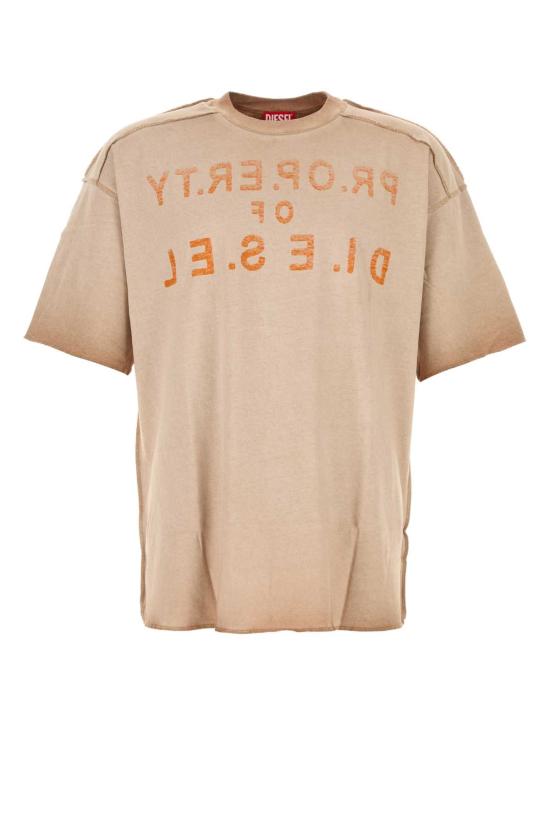 26SS 디젤 반팔 티셔츠 A202260QMBT 7AW Pink