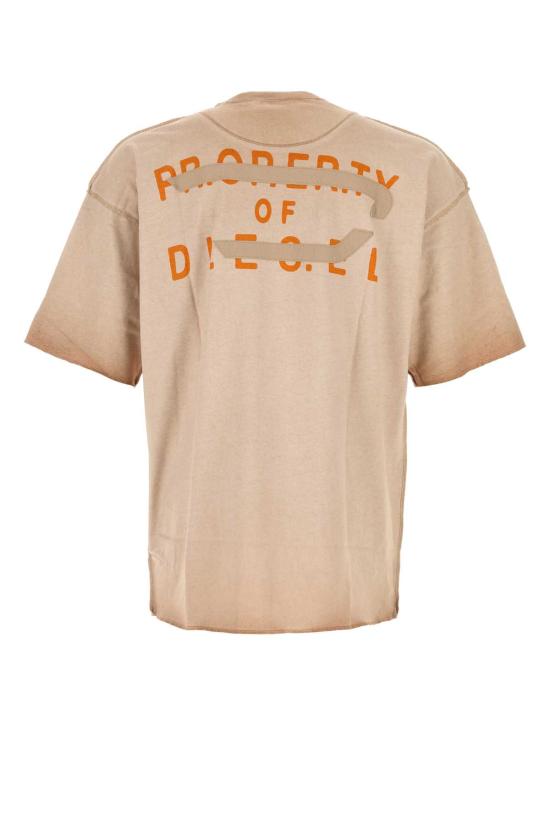 26SS 디젤 반팔 티셔츠 A202260QMBT 7AW Pink - DIESEL