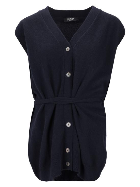 26FW 라 로즈 가디건 GDC22808 20102 BLUE NAVY