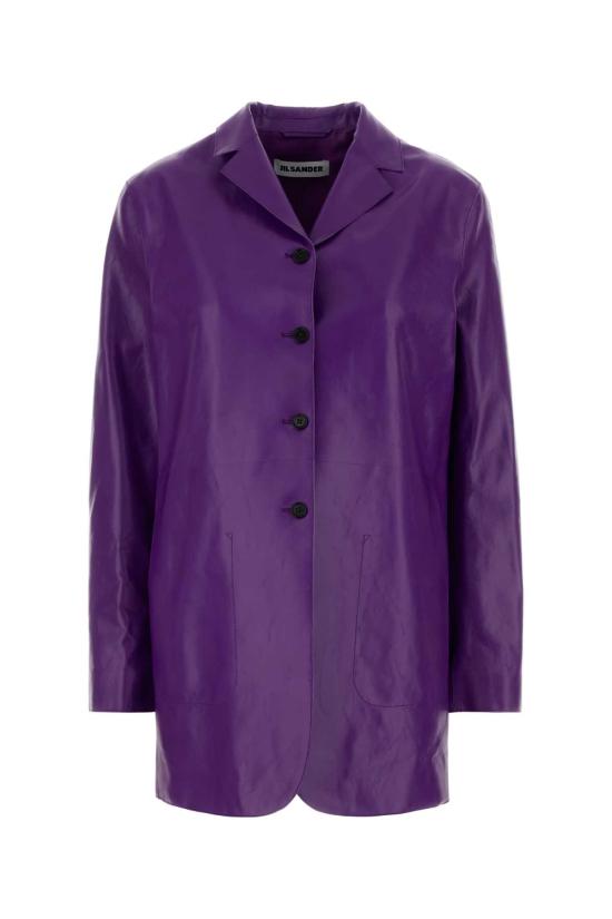 26SS 질샌더 자켓 J03BN0209J07231 540 Purple
