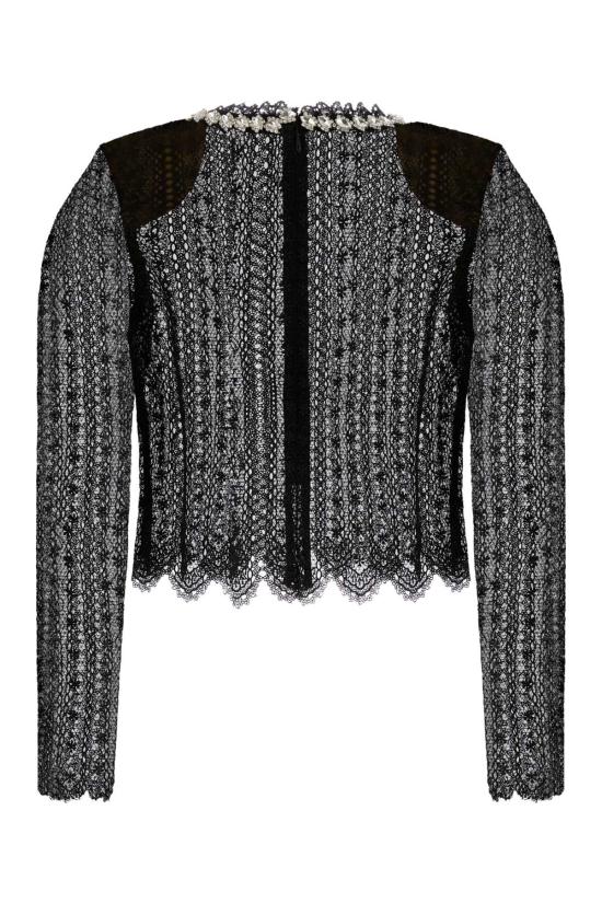 26SS 셀프 포트레이트 스웨터 RS26172TB BLACK Black - SELF PORTRAIT