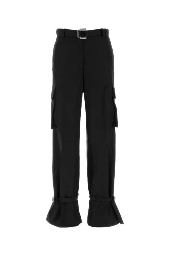 26SS 디 아티코 스트레이트 팬츠 260WCP00283PLL001AA 100 Black
