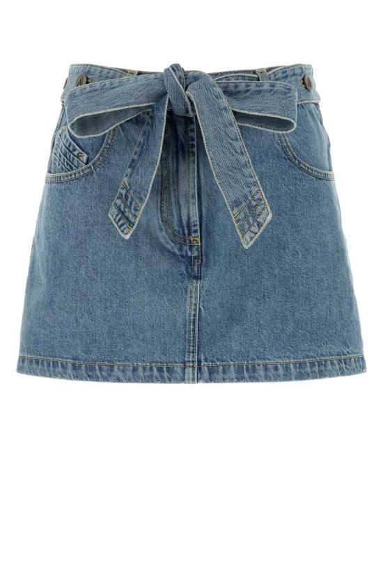 26SS 디 아티코 데님 스커트 260WCR00154DDD116AA 024 Light Blue