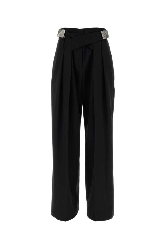 26SS 디 아티코 스트레이트 팬츠 260WCP00286WWW065AA 100 Black
