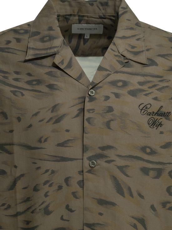 26FW 칼하트 WIP 반팔 셔츠 I0368083TD XX Green - CARHARTT WIP
