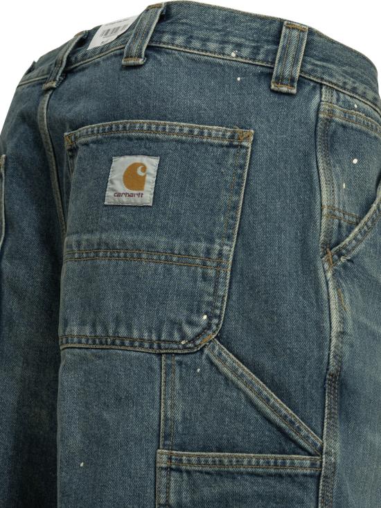 26FW 칼하트 WIP 데님 숏팬츠 I03702001 EJ Blue - CARHARTT WIP