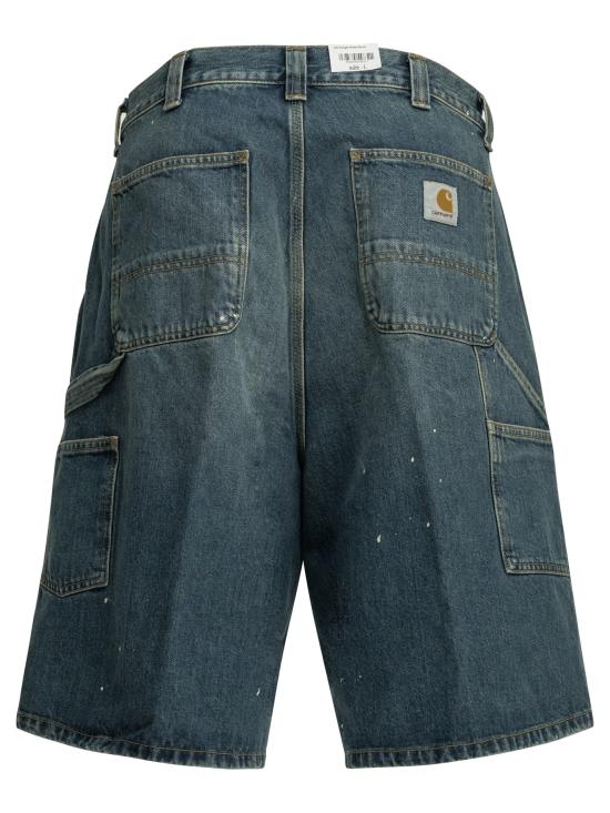 26FW 칼하트 WIP 데님 숏팬츠 I03702001 EJ Blue - CARHARTT WIP