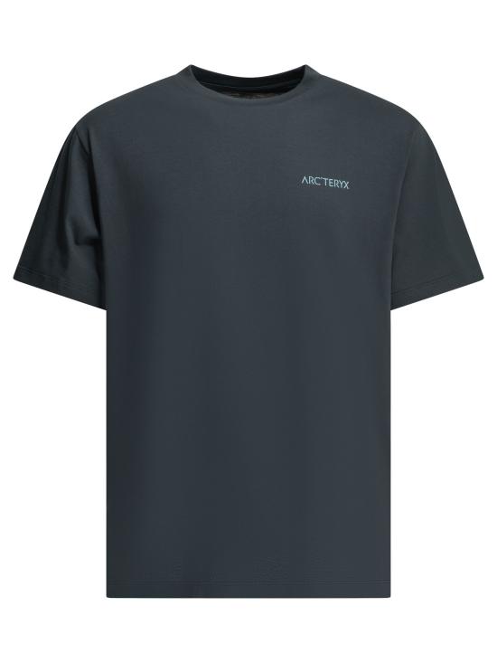 26SS 아크테릭스 반팔 티셔츠 X000009538KRAGG SLCTN BLRDBLACK SAPPHIRE Blue