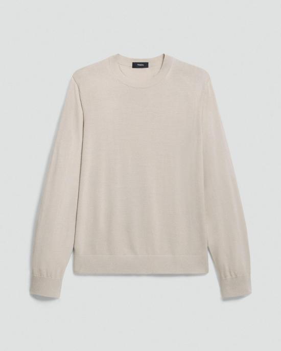 26SS 띠어리 스웨터 J0781713 UQA SILVER CLOUD DOM