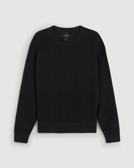 26SS 띠어리 스웨터 P0186702 001 NERO DOM