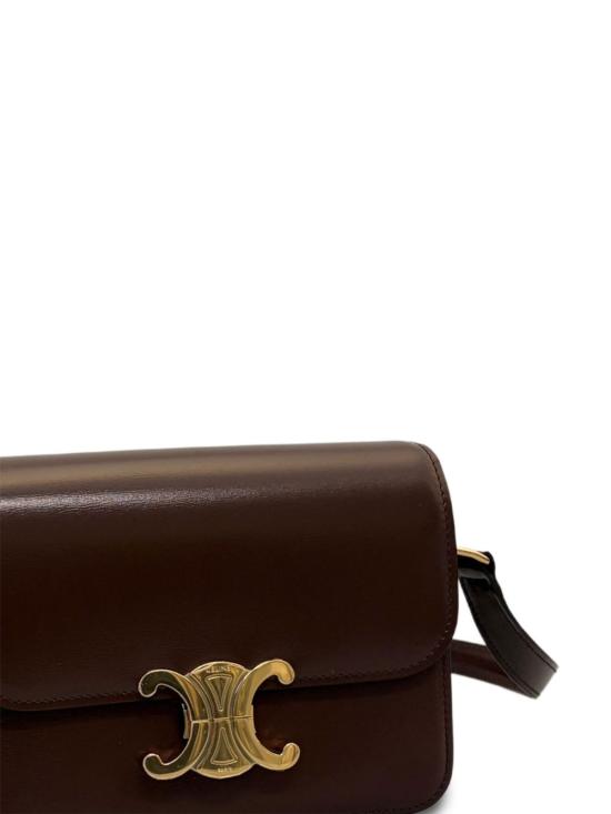 26SS 셀린느 틴 트리옹프 백 188423BF4 18CH Brown - CELINE