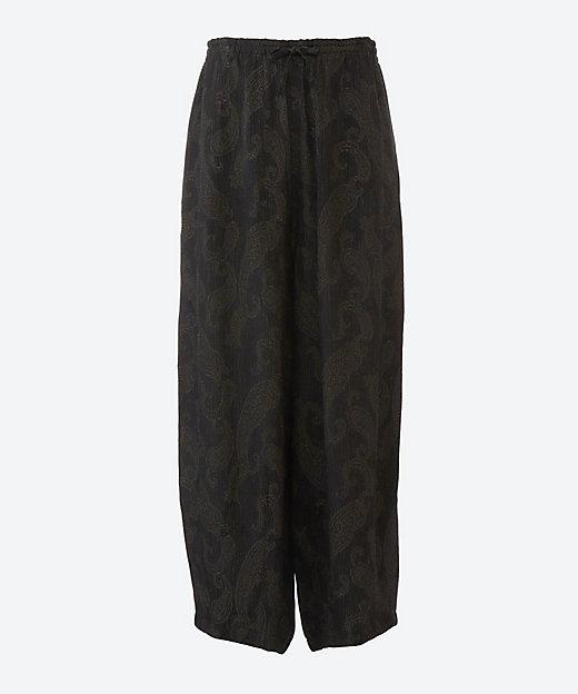 26SS 니들스 H.D. 팬츠 레이온 페이즐리 자카드 SX262 BLACK DOM