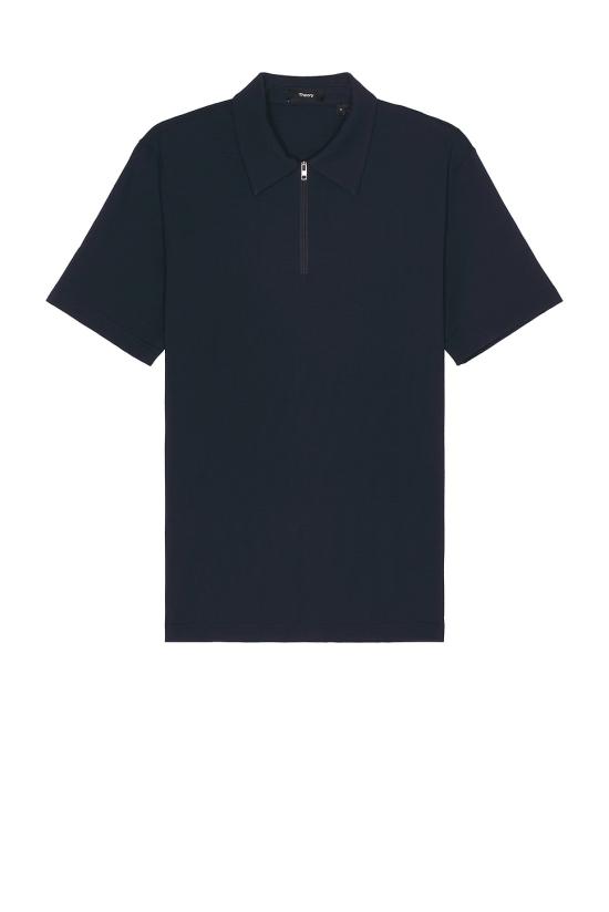 26SS 띠어리 폴로 티셔츠 N0196509 001 BLACK DOM