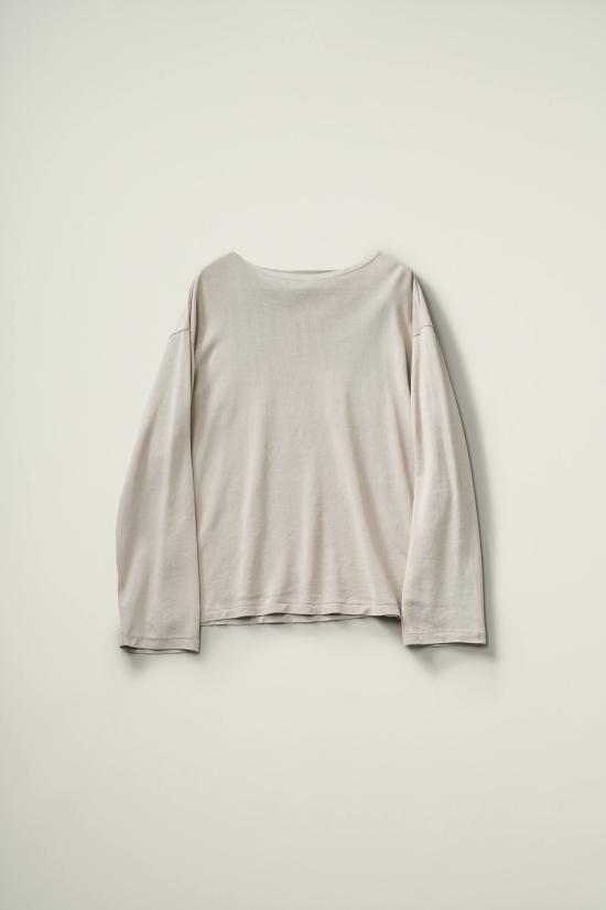 26SS 캡틴 선샤인 긴팔 티셔츠 KS26SCS13 ASH GREY DOM