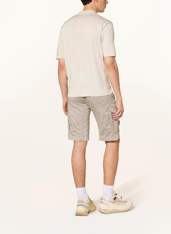 26SS 씨피 컴퍼니 폴로 티셔츠 20CMKN234A 110659A 103 GAUZE WHITE DOM - C.P. COMPANY