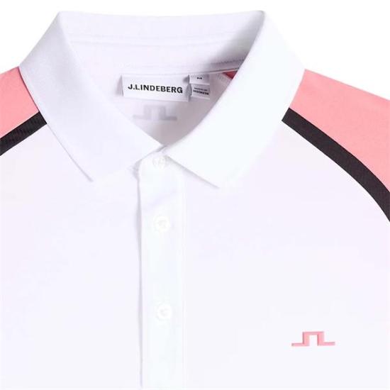 26SS 제이린드버그 폴로 티셔츠 GMJT15429S226 FLAMINGO PLUME DOM - J LINDEBERG