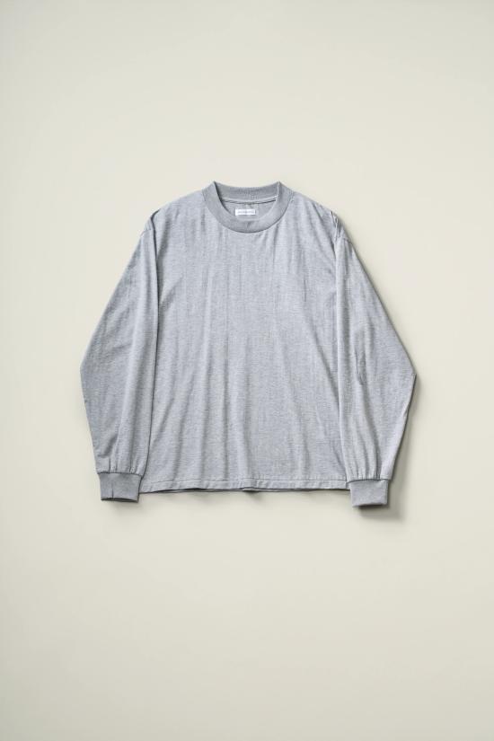 26SS 캡틴 선샤인 긴팔 티셔츠 KSBSCS10 FEATHER GREY DOM