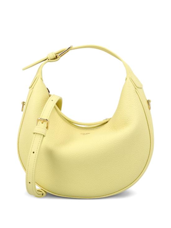 26SS 셀린느 그레인 카프스킨 셀린느 틴 룰루 백 120723ENY 11CU YELLOW