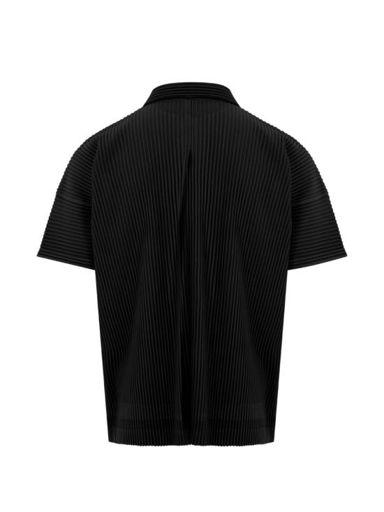 26SS 옴므 플리세 이세이 미야케 반팔 셔츠 HP66JJ051 15 Black - HOMME PLISSE' ISSEY MIYAKE