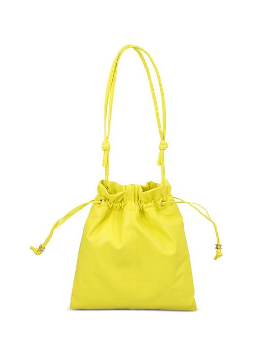 26SS 셀린느 스몰 크리스탈 램스킨 파우치 123662J79 GFV5 YELLOW - CELINE