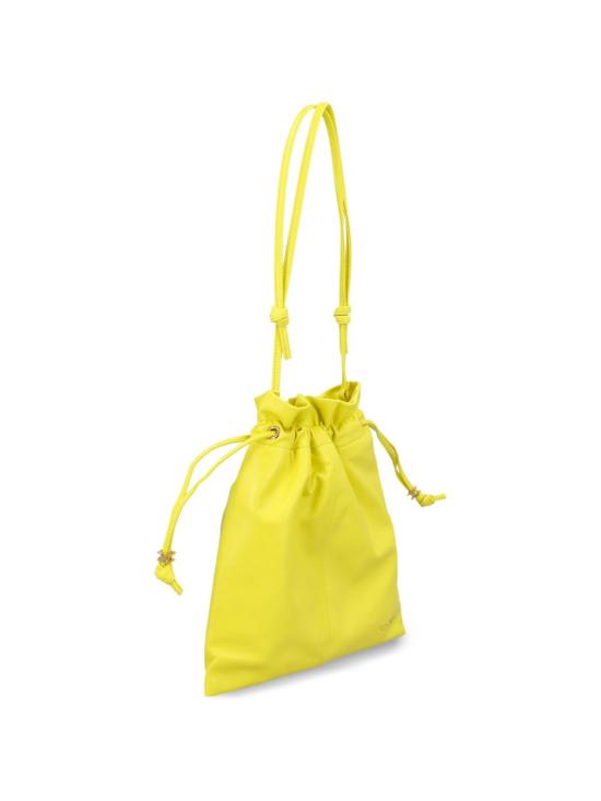 26SS 셀린느 스몰 크리스탈 램스킨 파우치 12366 2J79GFV5 YELLOW - CELINE