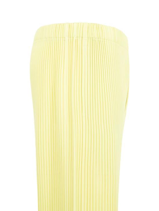 26SS 옴므 플리세 이세이 미야케 스트레이트 팬츠 HP66JF054 53 YELLOW - HOMME PLISSE' ISSEY MIYAKE