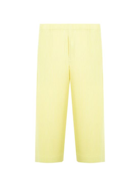 26SS 옴므 플리세 이세이 미야케 스트레이트 팬츠 HP66JF054 53 YELLOW