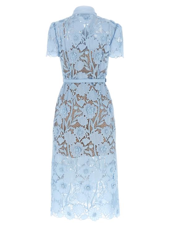 26FW 셀프 포트레이트 미디 원피스 PF26111MBLBLUE Light Blue - SELF PORTRAIT