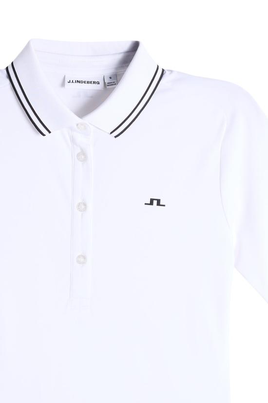 26SS 제이린드버그 폴로 티셔츠 GWJT148080000 WHITE DOM - J LINDEBERG