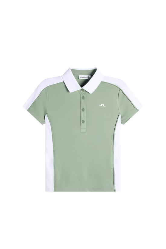 26SS 제이린드버그 여성 데미 폴로 티셔츠 GWJT14801 M286 HEDGE GREEN DOM