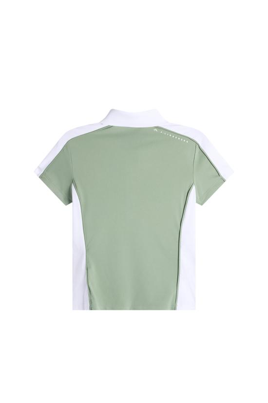 26SS 제이린드버그 여성 데미 폴로 티셔츠 GWJT14801 M286 HEDGE GREEN DOM - J LINDEBERG