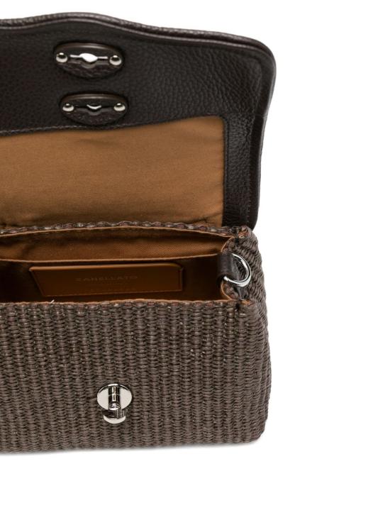 26SS 자넬라토 토트백 070900BABY VIMINIZ0244 BROWN - ZANELLATO