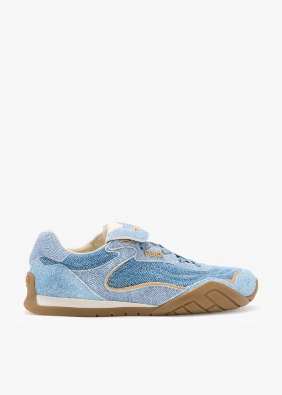 26SS 펜디 스니커즈 8E8820 AYFD F1TZ6 DENIM BLUE DOM