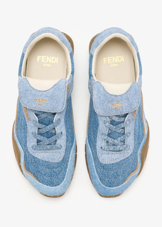 26SS 펜디 스니커즈 8E8820 AYFD F1TZ6 DENIM BLUE DOM - FENDI
