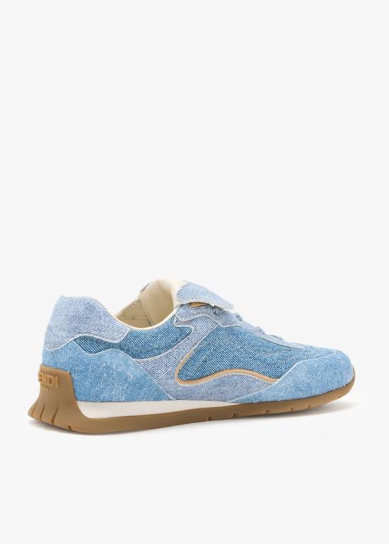 26SS 펜디 스니커즈 8E8820 AYFD F1TZ6 DENIM BLUE DOM - FENDI