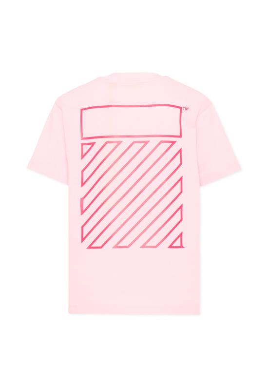 26SS [키즈] 오프화이트 티셔츠 44GAA001S26J006683 PINK