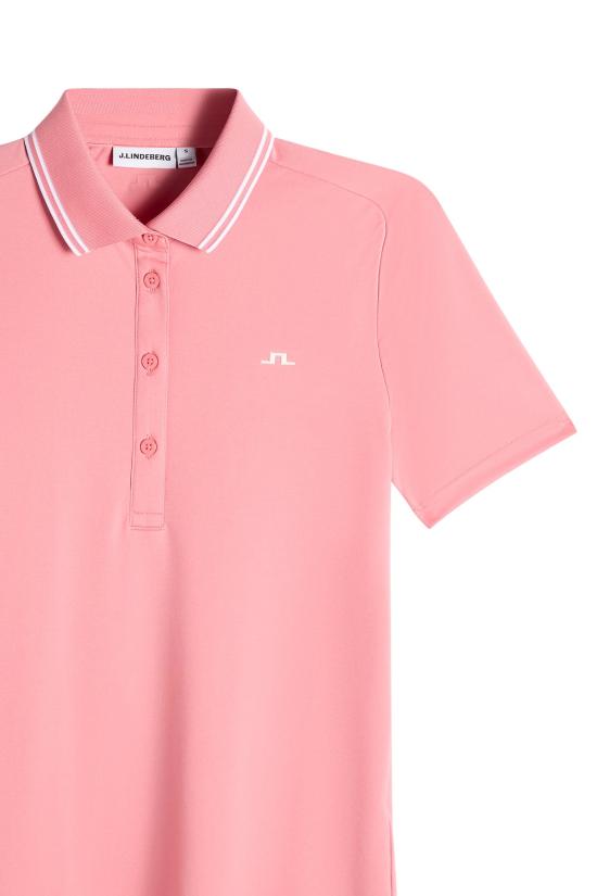 26SS 제이린드버그 폴로 티셔츠 GWJT14808 S226 FLAMINGO PLUME DOM - J LINDEBERG