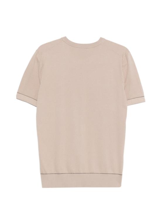 26SS 브리오니 반팔 티셔츠 UMR00L P0K159541 BEIGE - BRIONI