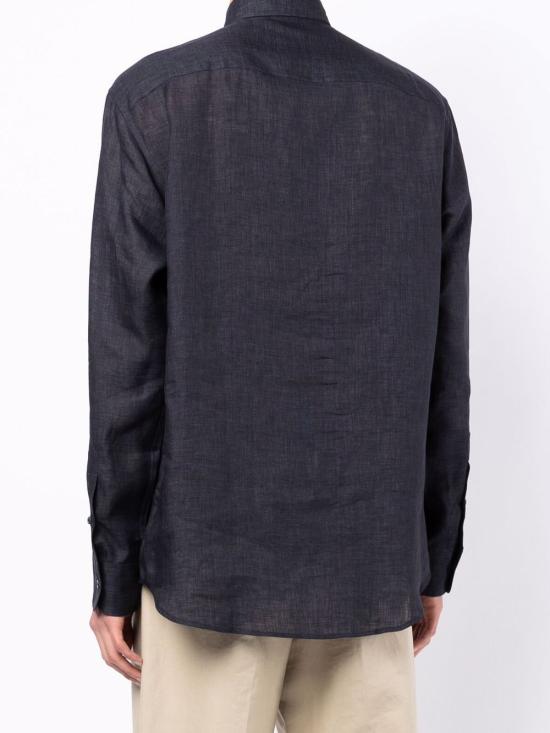 26SS 브리오니 긴팔 셔츠 SCAY0L P91114100 NAVY - BRIONI