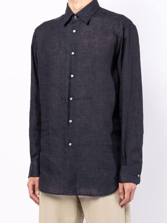 26SS 브리오니 긴팔 셔츠 SCAY0L P91114100 NAVY - BRIONI
