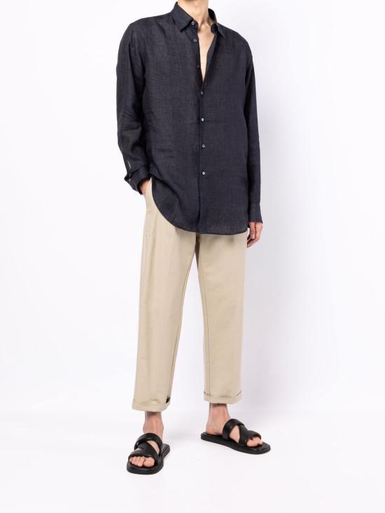 26SS 브리오니 긴팔 셔츠 SCAY0L P91114100 NAVY - BRIONI