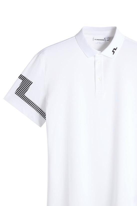 26SS 제이린드버그 남성 히스 폴로 GMJT14650 0000 WHITE DOM - J LINDEBERG