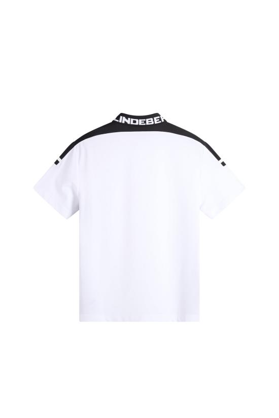 26SS 제이린드버그 폴로 티셔츠 GMJT146580000 WHITE DOM - J LINDEBERG