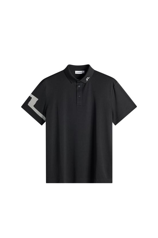 26SS 제이린드버그 남성 히스 폴로 GMJT14650 9999 BLACK DOM