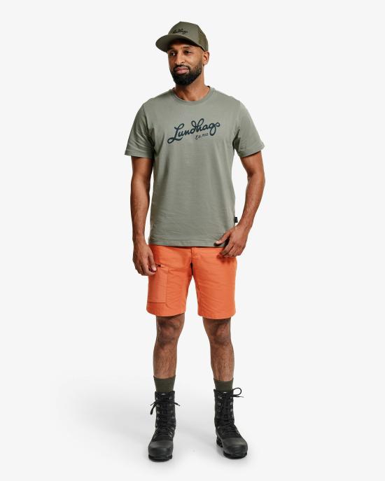 26SS 룬닥스 반팔 티셔츠 443172463310 ALOE GREEN DOM - LUNDHAGS