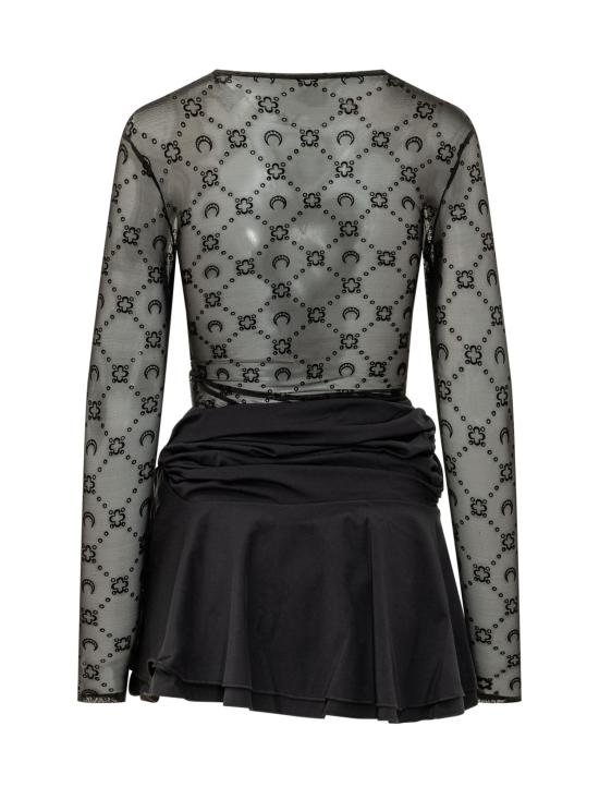 26SS 마린세르 숏 원피스 WDR470ACJER0005 BK99 BLACK - MARINE SERRE