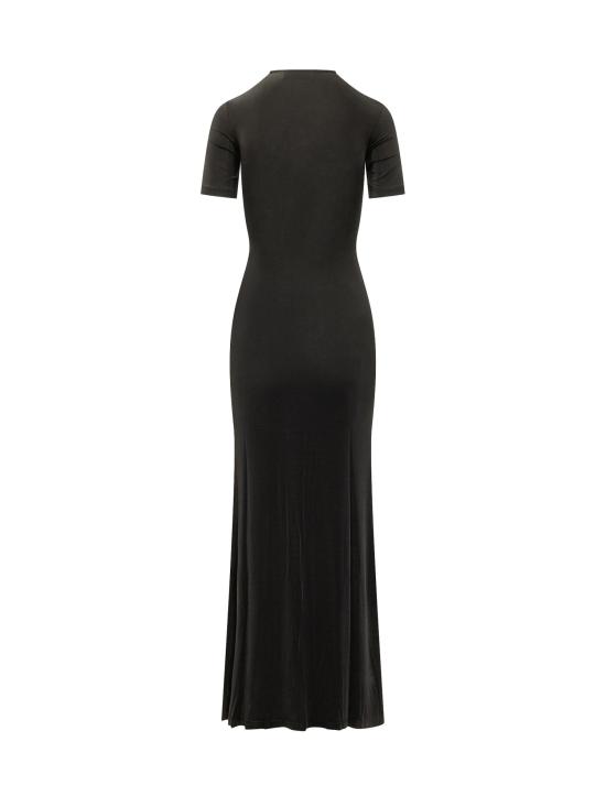 26SS 마린세르 롱 원피스 WDR432ACJER0100 BK99 BLACK - MARINE SERRE