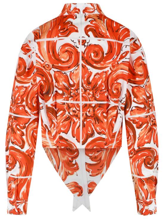 26FW 돌체앤가바나 블라우스 F5S65T GDDRDS9000 Orange - DOLCE & GABBANA