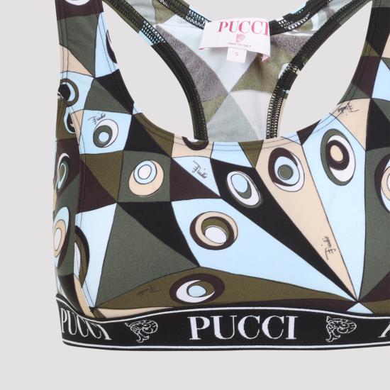 26FW 푸찌 트레이닝 티셔츠 6HTP57 6H865 P18 KHAKI BLUE - PUCCI