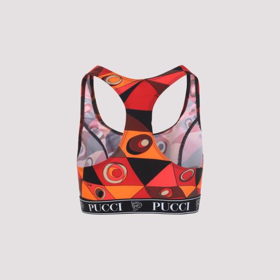 26FW 푸찌 트레이닝 티셔츠 6HTP57 6H865 P17 ORANGE BLACK - PUCCI